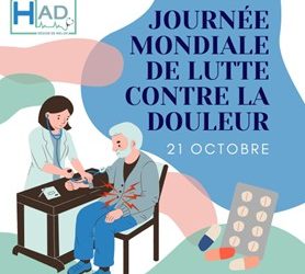 Le lundi 21 octobre la journée mondiale de lutte contre la douleur 2024.